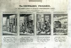 The Drunkard's Progress, 1826-John Warner Barber-Mounted Giclee Print