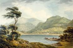 Isola Madre, Lago Maggiore, C.1781 (W/C over Graphite on Laid Paper)-John Warwick Smith-Framed Stretched Canvas