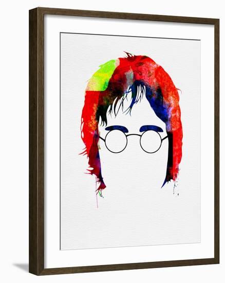 John Watercolor-Lora Feldman-Framed Art Print