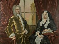 Captain and Mrs. Johannes Schuyler, C.1725-35-John Watson-Stretched Canvas