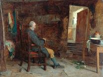 Lochaber No More, 1883-John Watson Nicol-Stretched Canvas