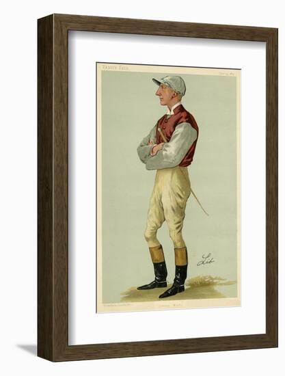 John Watts, Jockey-null-Framed Photographic Print