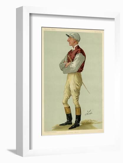 John Watts, Jockey-null-Framed Photographic Print