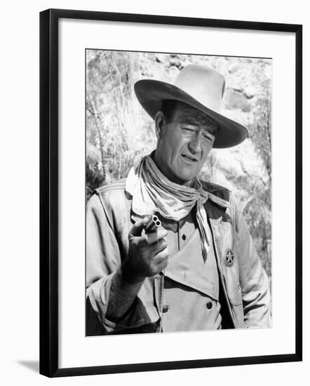 John Wayne (1907-1979)-null-Framed Giclee Print