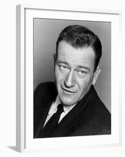 John Wayne, 1956-null-Framed Photo