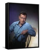John Wayne, 1957-null-Framed Stretched Canvas