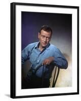 John Wayne, 1957-null-Framed Photographic Print