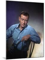 John Wayne, 1957-null-Mounted Photographic Print