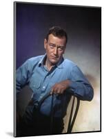 John Wayne, 1957-null-Mounted Photographic Print