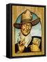 John Wayne, 1997 (Acrylic on Illustration Board)-Anita Kunz-Framed Stretched Canvas