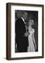 John Wayne and Barbara Streisand-null-Framed Art Print