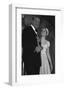 John Wayne and Barbara Streisand-null-Framed Art Print