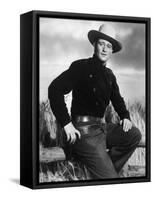 John Wayne, Angel and the Badman, 1947-null-Framed Stretched Canvas