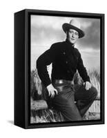 John Wayne, Angel and the Badman, 1947-null-Framed Stretched Canvas