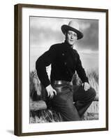 John Wayne, Angel and the Badman, 1947-null-Framed Photographic Print