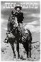 John Wayne (On Horse) Movie Poster Print-null-Lamina Framed Poster
