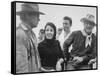 John Wayne, Richard Widmark, Laurence Harvey, Linda Cristal, The Alamo, 1960-null-Framed Stretched Canvas