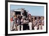 John Wayne sur le tournage by son film Alamo en, 1960 (photo)-null-Framed Photo