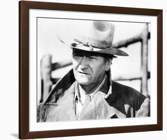 John Wayne - The Cowboys-null-Framed Photo