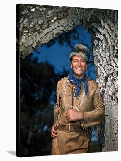 John Wayne THE FIGHTING KENTUCKIAN, 1949 directed by GEORGE WAGGNER (photo)-null-Stretched Canvas