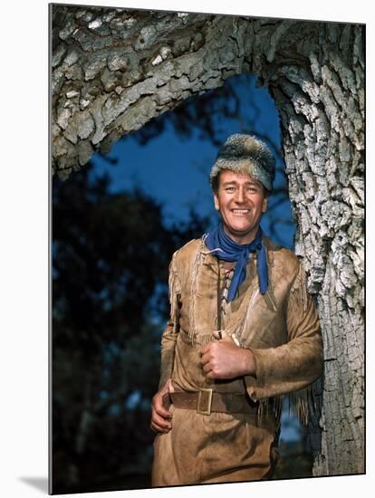 John Wayne THE FIGHTING KENTUCKIAN, 1949 directed by GEORGE WAGGNER (photo)-null-Mounted Photo