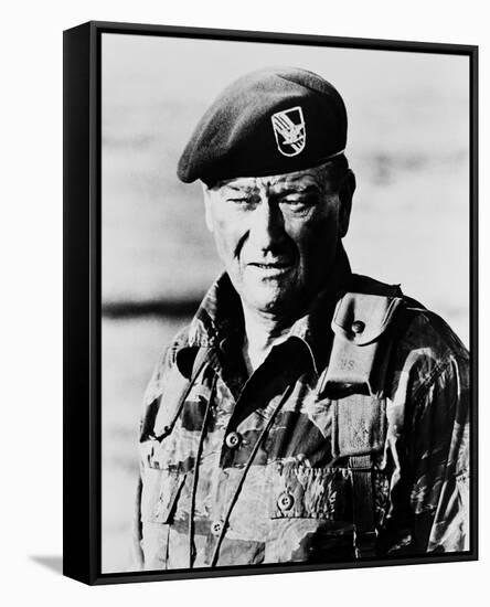 John Wayne, The Green Berets (1968)-null-Framed Stretched Canvas