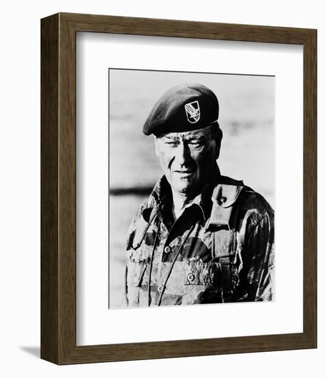 John Wayne, The Green Berets (1968)-null-Framed Photo