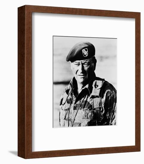 John Wayne, The Green Berets (1968)-null-Framed Photo