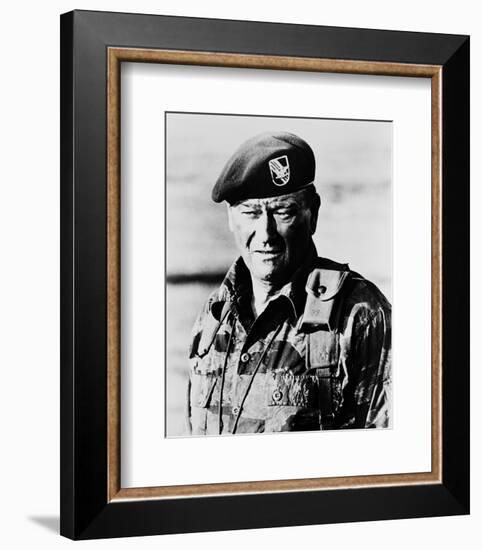 John Wayne, The Green Berets (1968)-null-Framed Photo