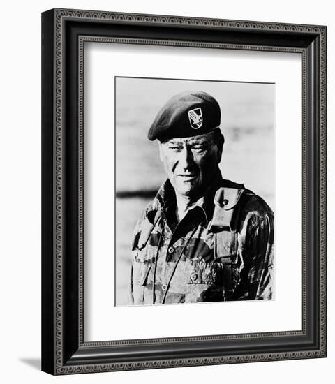 John Wayne, The Green Berets (1968)-null-Framed Photo