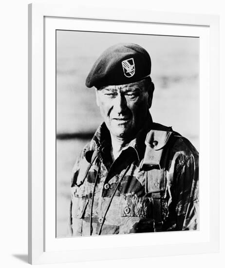 John Wayne, The Green Berets (1968)-null-Framed Photo