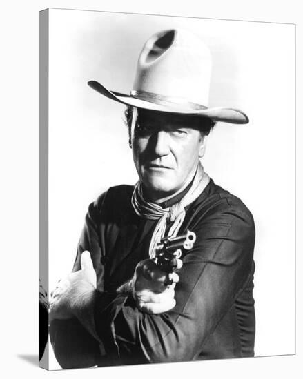 John Wayne, The Man Who Shot Liberty Valance (1962)-null-Stretched Canvas