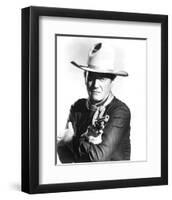 John Wayne, The Man Who Shot Liberty Valance (1962)-null-Framed Photo