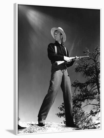 John Wayne THE SHEPHERD OF THE HILLS, 1941 directed by HENRY HATHAWAY (b/w photo)-null-Framed Photo