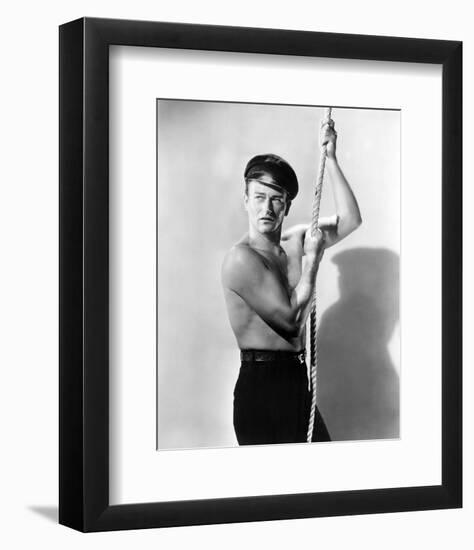 John Wayne - Wake of the Red Witch-null-Framed Photo