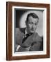 John Wayne wearing Suit and Crossing His Arms-Gaston Longet-Framed Photo
