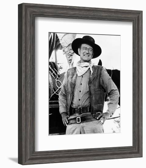 John Wayne-null-Framed Photo