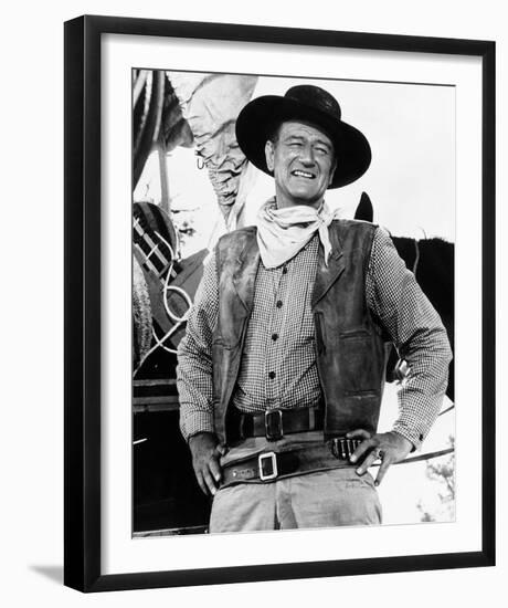 John Wayne-null-Framed Photo