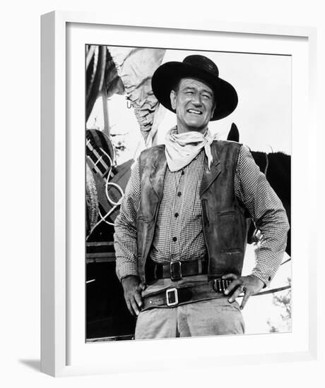 John Wayne-null-Framed Photo