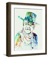 John Wayne-Nelly Glenn-Framed Art Print