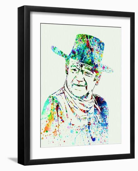 John Wayne-Nelly Glenn-Framed Art Print