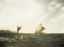 Tonga Canoes-John Webber-Giclee Print