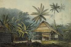 A Human Sacrifice in a Morai, in Otaheite; in the Presence of Captain Cook, C1773-John Webber-Giclee Print