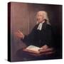 John Wesley, 18th Century English Non-Conformist Preacher-William Hamilton-Stretched Canvas
