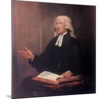 John Wesley, 18th Century English Non-Conformist Preacher-William Hamilton-Mounted Giclee Print