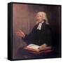 John Wesley, 18th Century English Non-Conformist Preacher-William Hamilton-Framed Stretched Canvas