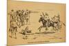 John Wesley Hardin in a Fight That Killed 5 Mexican Vaqueros, 1871-null-Mounted Art Print