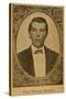 John Wesley Hardin in Portrait from His Book, Life of John Wesley Hardin, 1896-null-Stretched Canvas