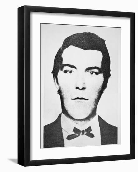 John Wesley Hardin-American Photographer-Framed Giclee Print