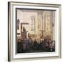 John Wesley Preaching in Old Cripplegate Church-null-Framed Giclee Print